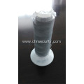 0.375mm thick Grey reflective embroidery thread